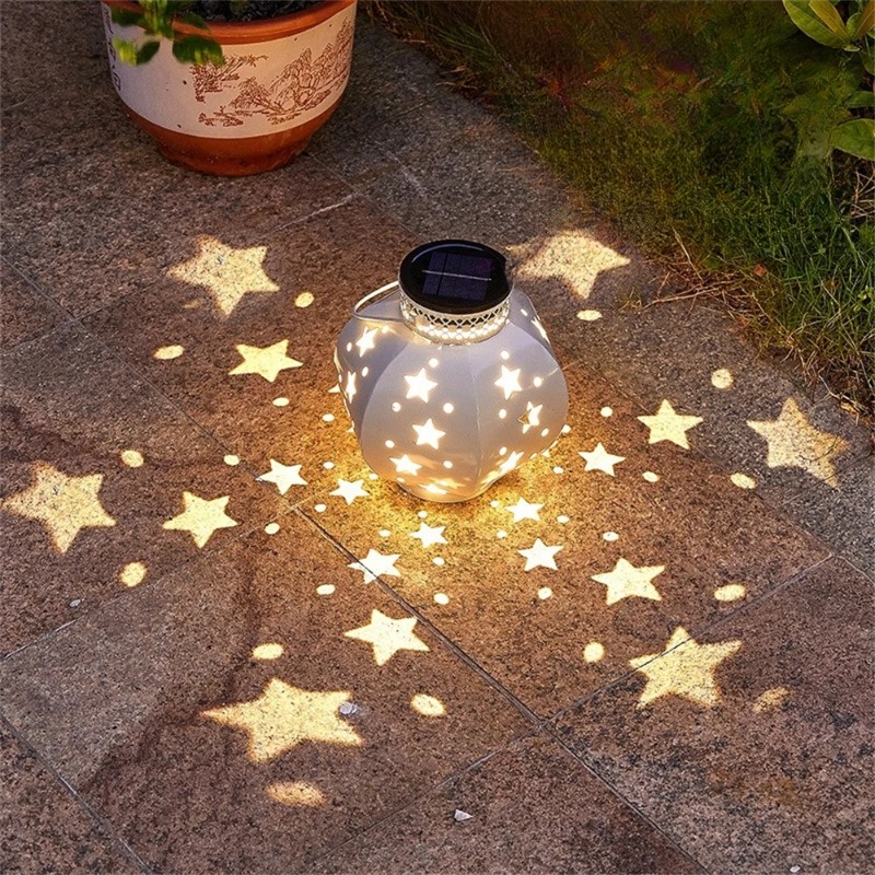 Outdoor Lighting Manufacturers - Garden Star Projector Lamp Hanging Solar