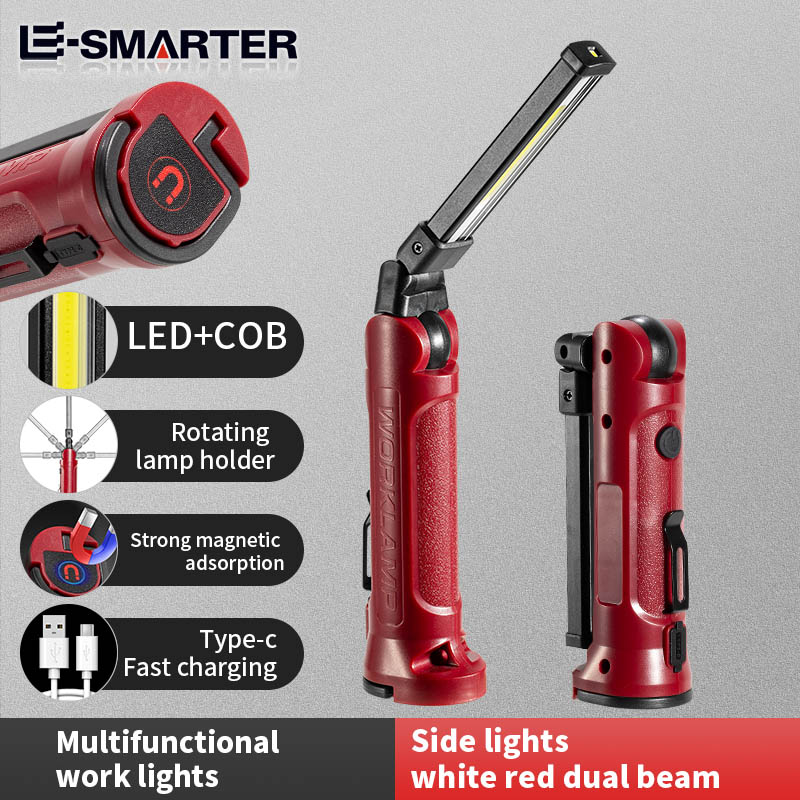 Outdoor Lighting Repair - COB LED Work Light Rechargeable Folding