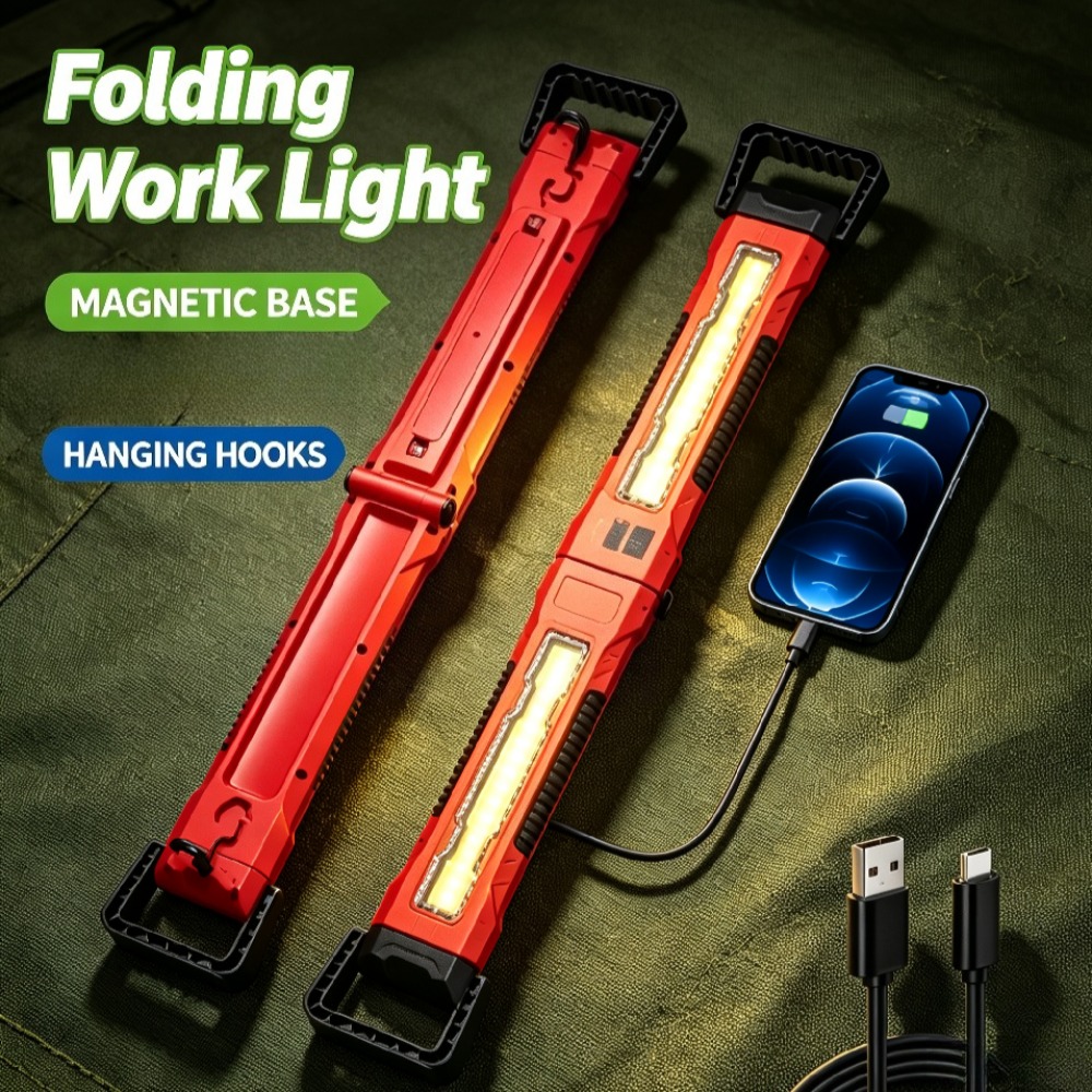 Outdoor Lighting Repair - New COB Work Light USB Rechargeable