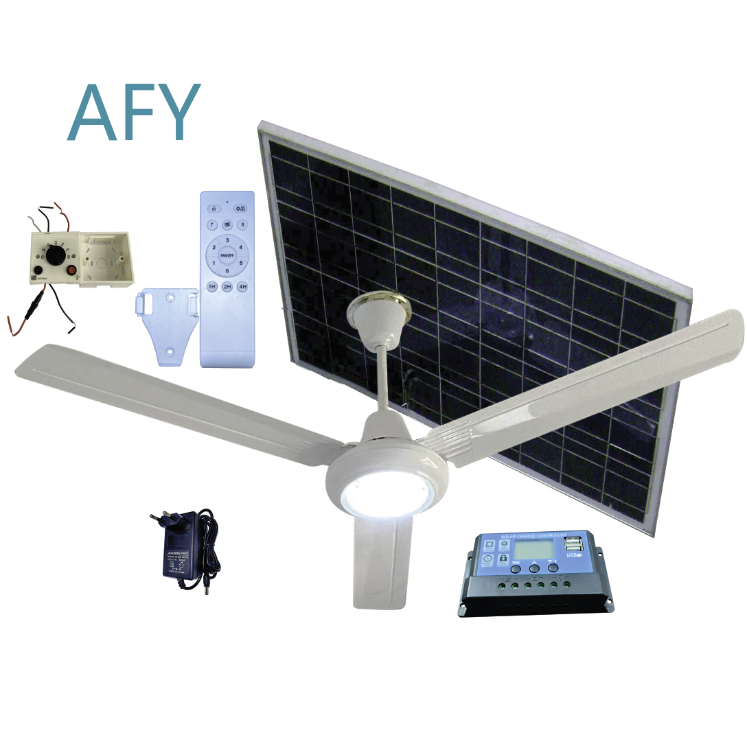 ACDC 56 12V Solar Fan for DC C - Outdoor Lighting Warehouse recension och pris