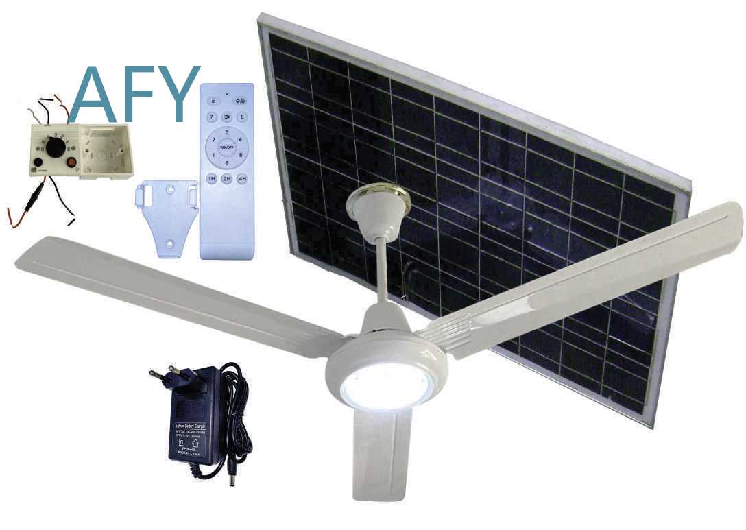 ACDC 56 12V Solar Fan for DC C - Outdoor Lighting Warehouse recension och pris