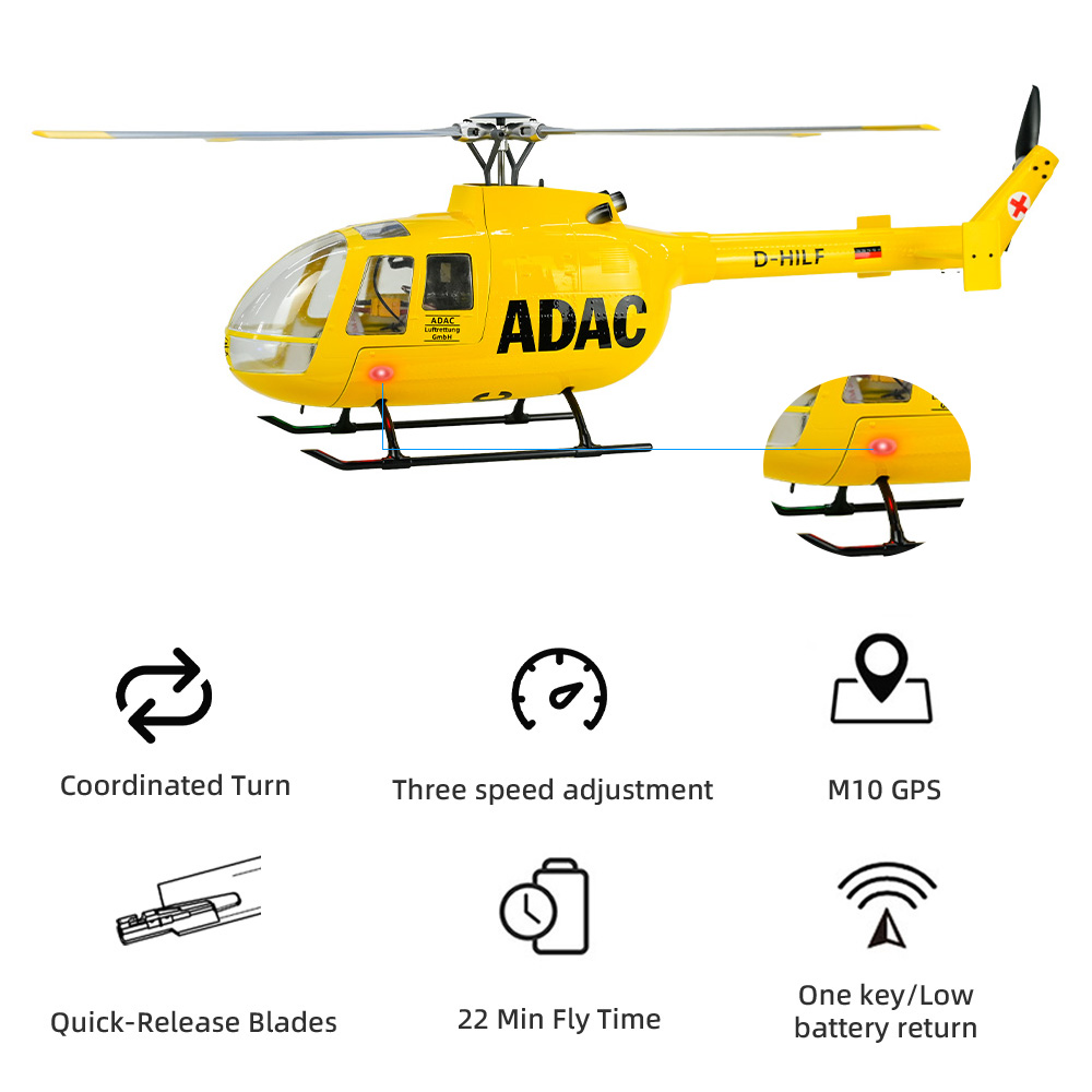 FLY WING BO105 Scale Helicopte - Outdoor Lighting Electrical Box recension och pris