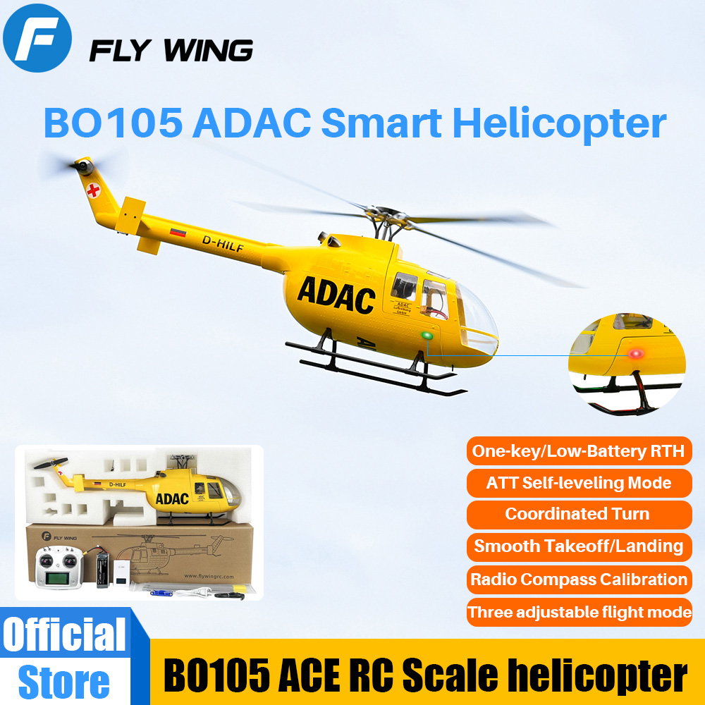 FLY WING BO105 Scale Helicopte - Outdoor Lighting Electrical Box recension och pris