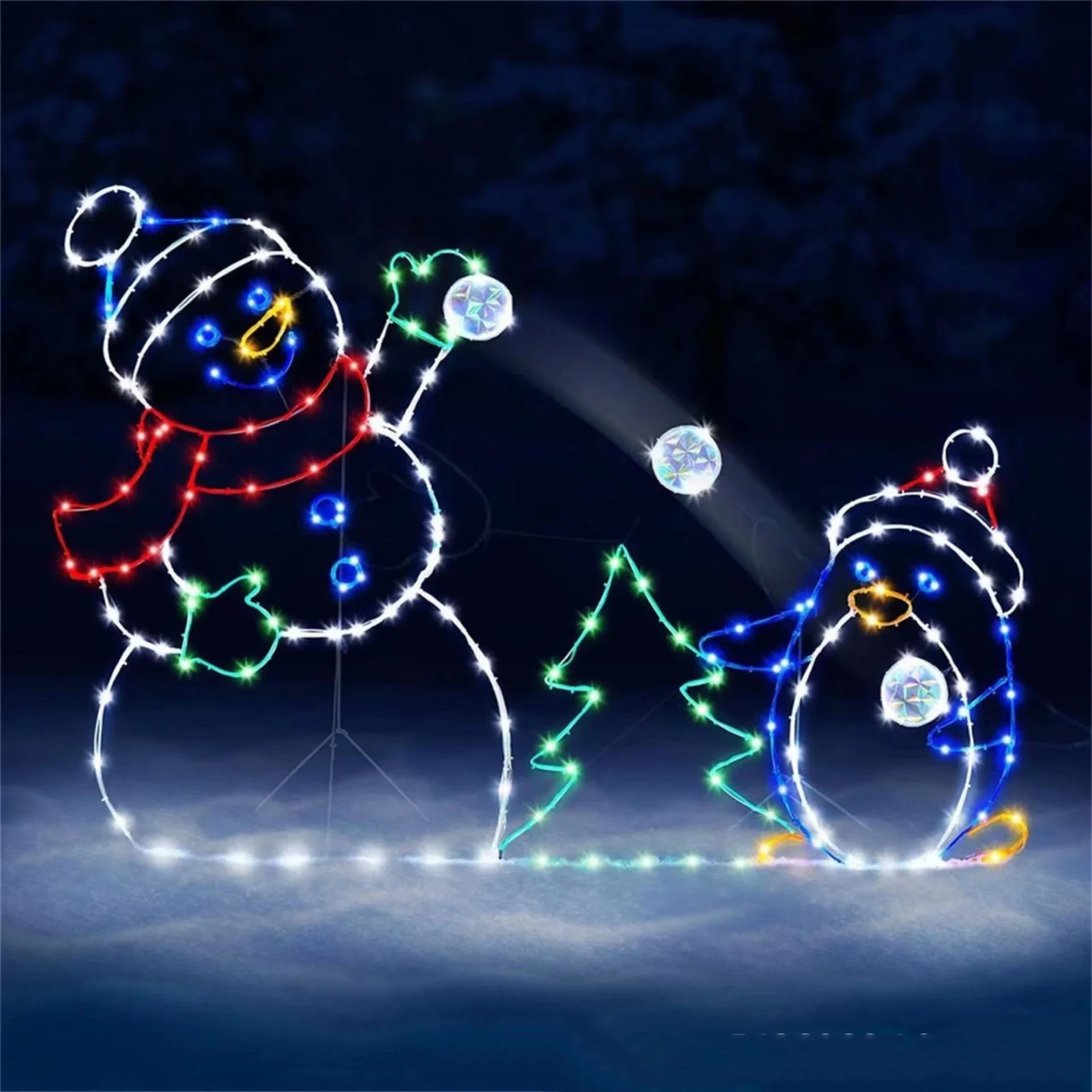 Animated Snowball Light LED Gl - Outdoor Lighting Manufacturers recension och pris