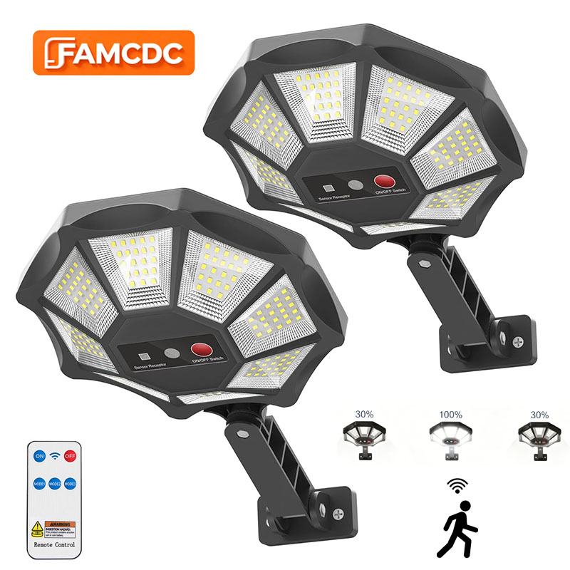 Solar Lights Outdoor 168LED 36 - Dusk To Dawn Bulb recension och pris