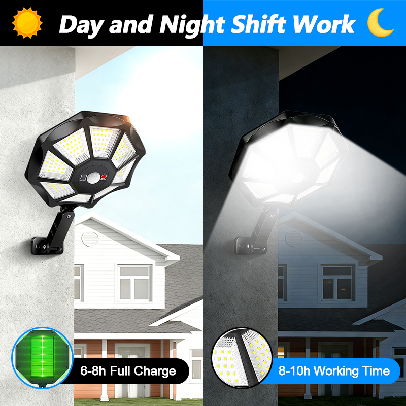 Solar Lights Outdoor 168LED 36 - Dusk To Dawn Bulb recension och pris