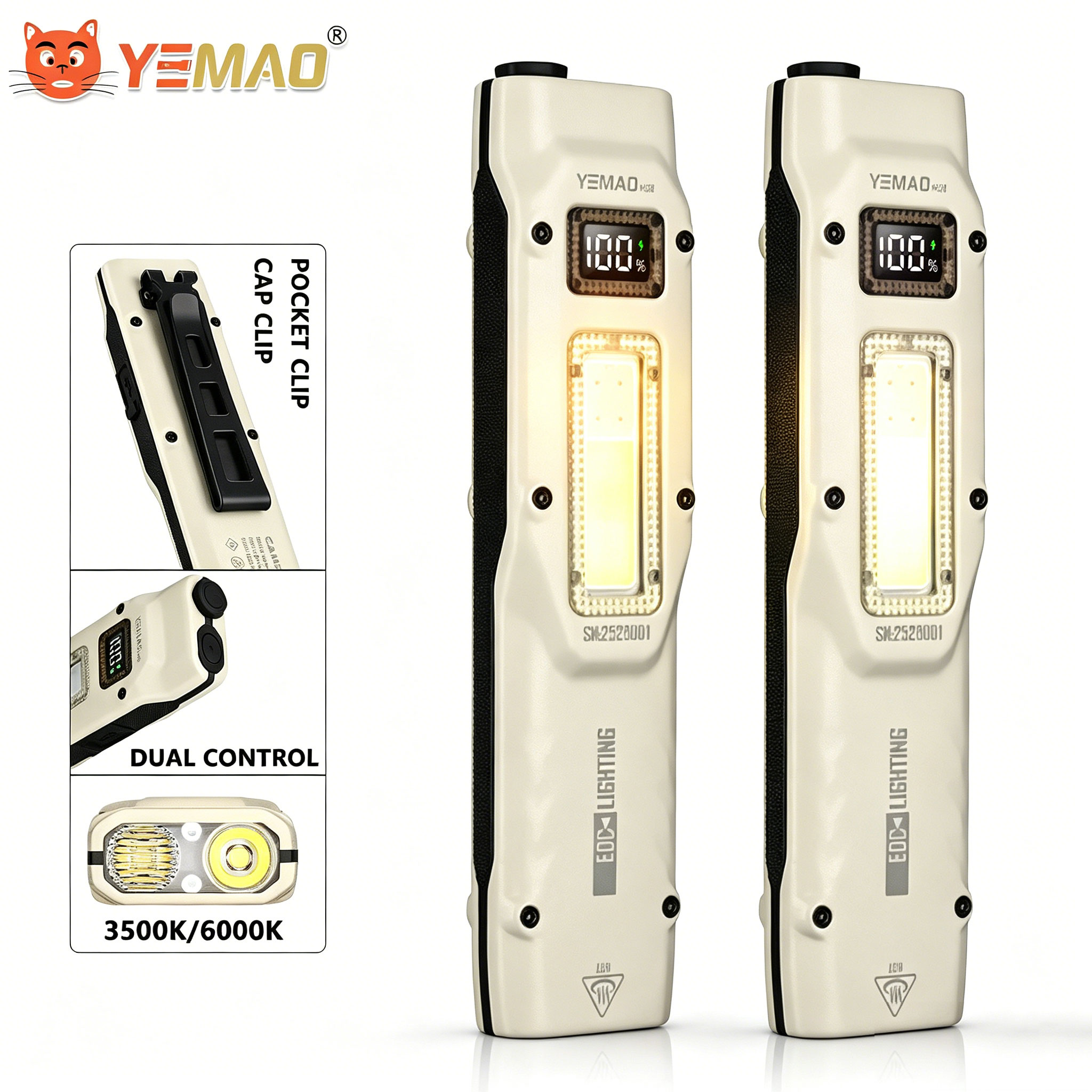 Portable 880LM YEMAO M28 Ultra - Lighting Fixture Outdoor recension och pris