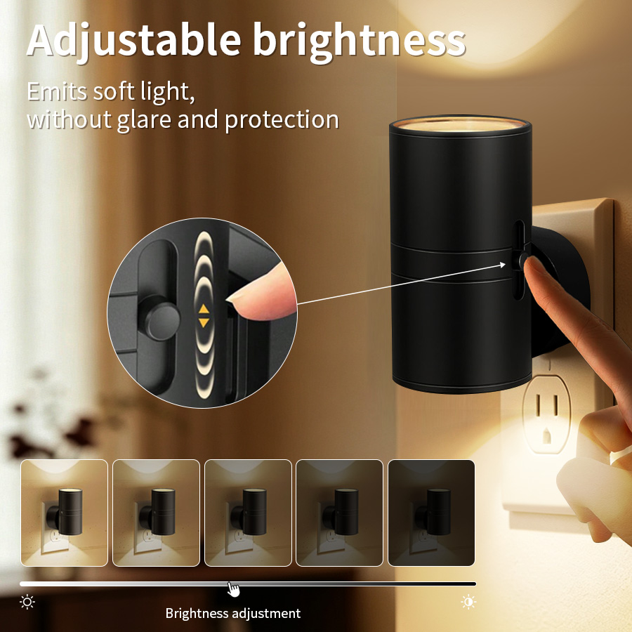 LED Plug-In Wall Sconce Night  - Dusk To Dawn Bulb recension och pris