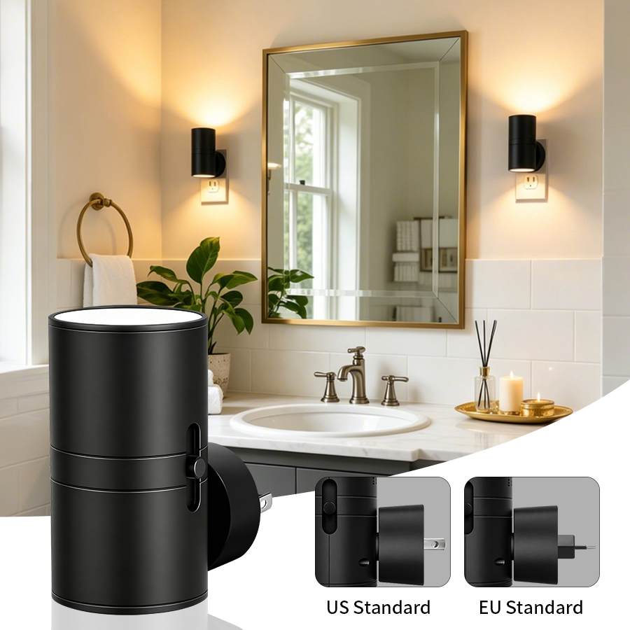LED Plug-In Wall Sconce Night  - Dusk To Dawn Bulb recension och pris