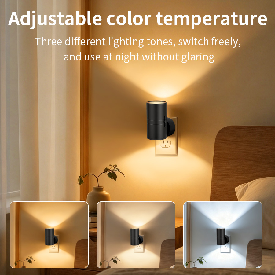 LED Plug-In Wall Sconce Night  - Dusk To Dawn Bulb recension och pris