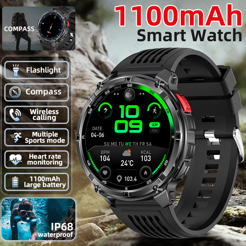 LIGE 2026 Smart Watch Outdoor  - Outdoor Lighting Ip Rating recension och pris