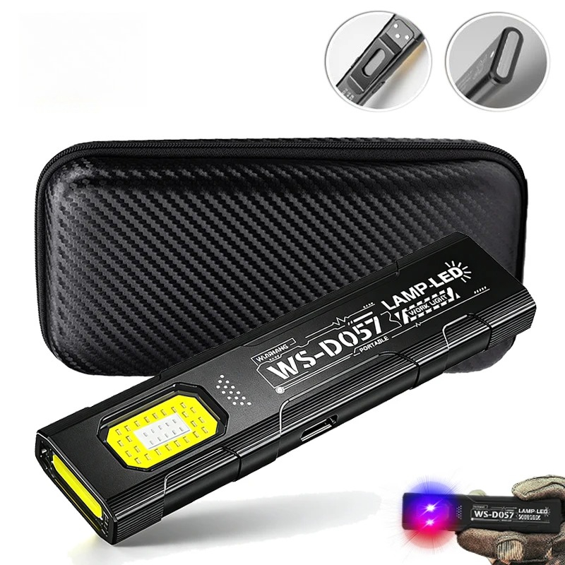 LED Keychain Flashlight USB C  - Lighting Fixture Outdoor recension och pris
