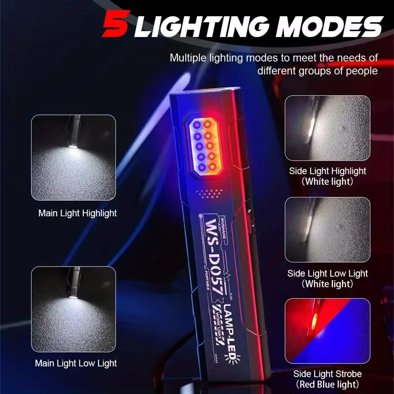 LED Keychain Flashlight USB C  - Lighting Fixture Outdoor recension och pris