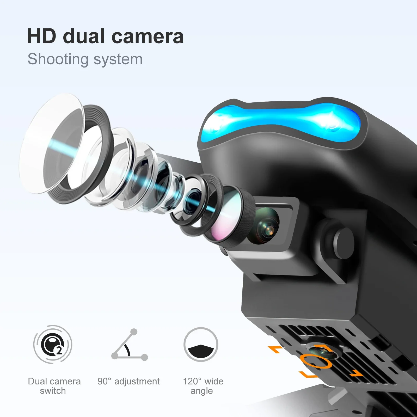 K3 E99PRO Drone with Dual HD C - Outdoor Lighting Electrical Box recension och pris