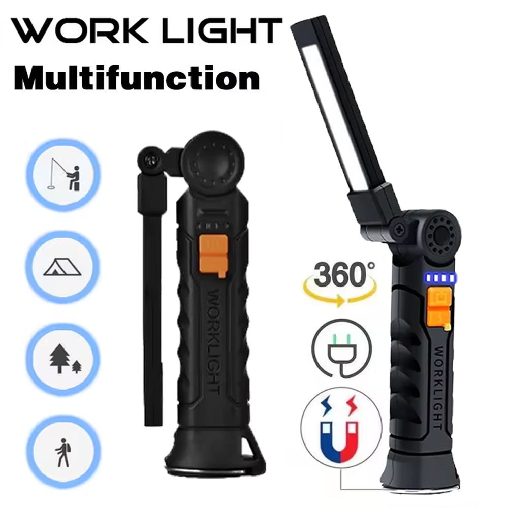 Portable COB LED Flashlight US - Outdoor Lighting Ideas recension och pris