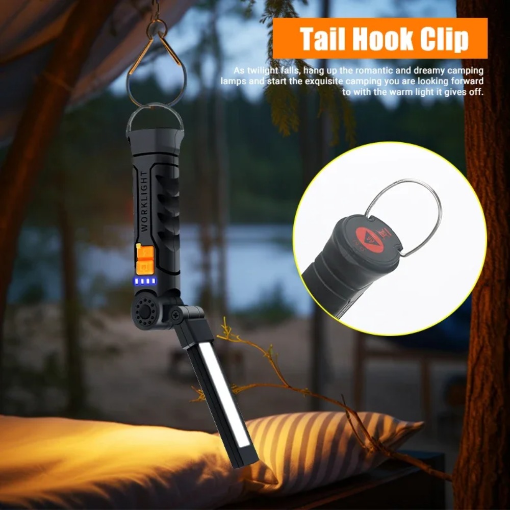 Portable COB LED Flashlight US - Outdoor Lighting Ideas recension och pris
