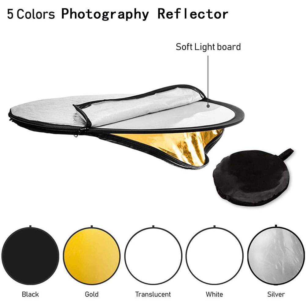MYOBO 5-in-1 Photography Refle - Outdoor Lighting Kit Photography recension och pris