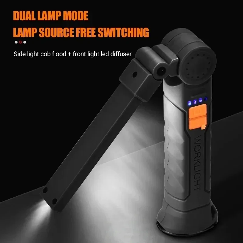 Portable COB LED Flashlight US - Lighting Fixture Outdoor recension och pris