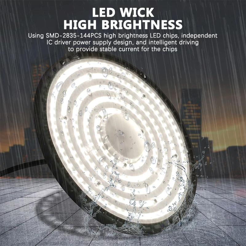 UFO LED 220V High Bay Light 10 - Outdoor Lighting Warehouse recension och pris