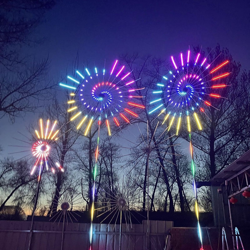 Sound Activated Firework Light - Outdoor Lighting Year Round recension och pris