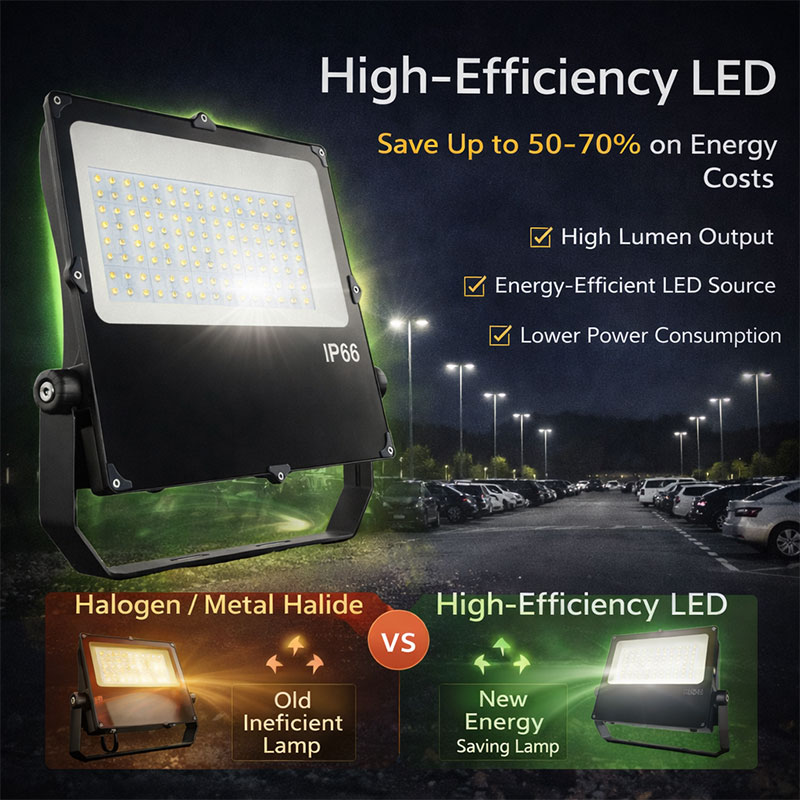 LED Flood Light IP66 Waterproo - Outdoor Lighting Warehouse recension och pris