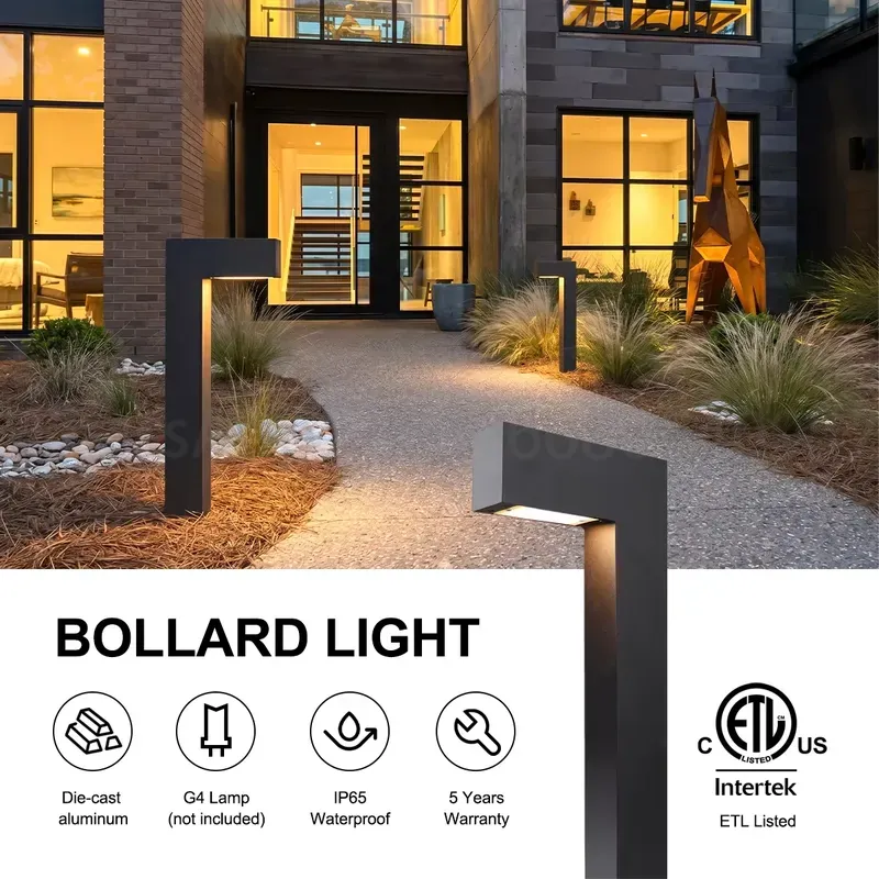 Aluminum Bollard Garden Light  - Outdoor Lighting Low Voltage recension och pris
