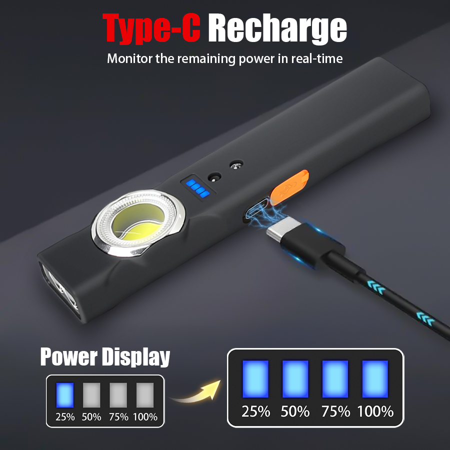 Portable Sensor LED Flashlight - Outdoor Lighting With Sensor recension och pris