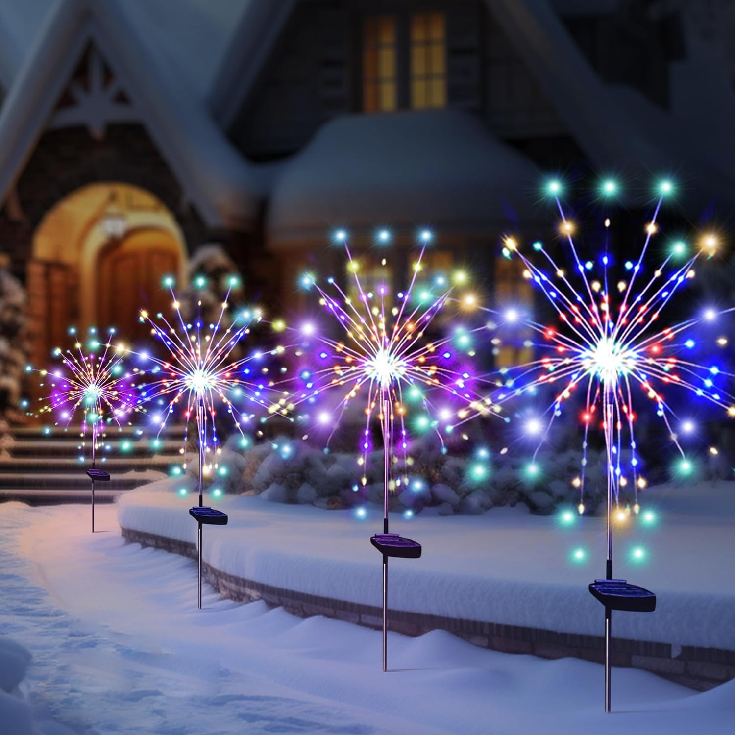 Solar LED Firework Fairy Light - Outdoor Lighting Ideas For Party recension och pris
