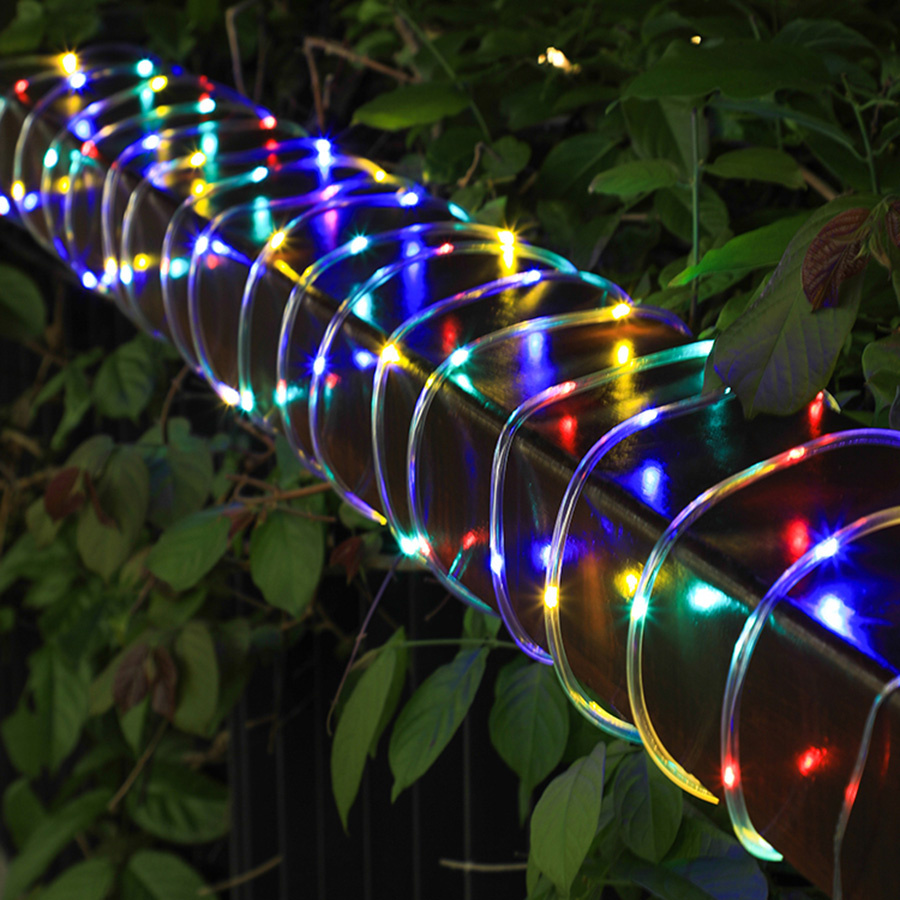 LED Outdoor Solar Rope Tube Fa - Outdoor Lighting Year Round recension och pris
