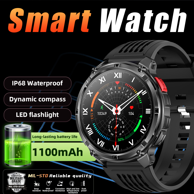 1100mAh Battery Smart Watch Co - Outdoor Lighting Ip Rating recension och pris