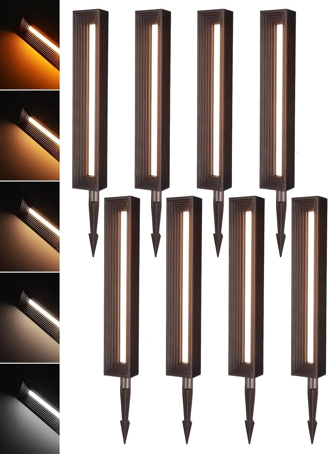 8-Pack 5CCT Low Voltage Landsc - Outdoor Lighting Low Voltage recension och pris