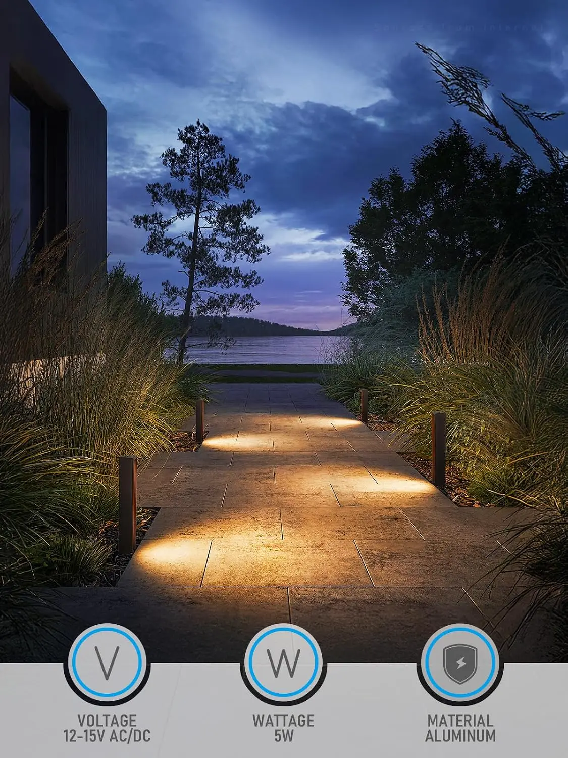 8-Pack 5CCT Low Voltage Landsc - Outdoor Lighting Low Voltage recension och pris