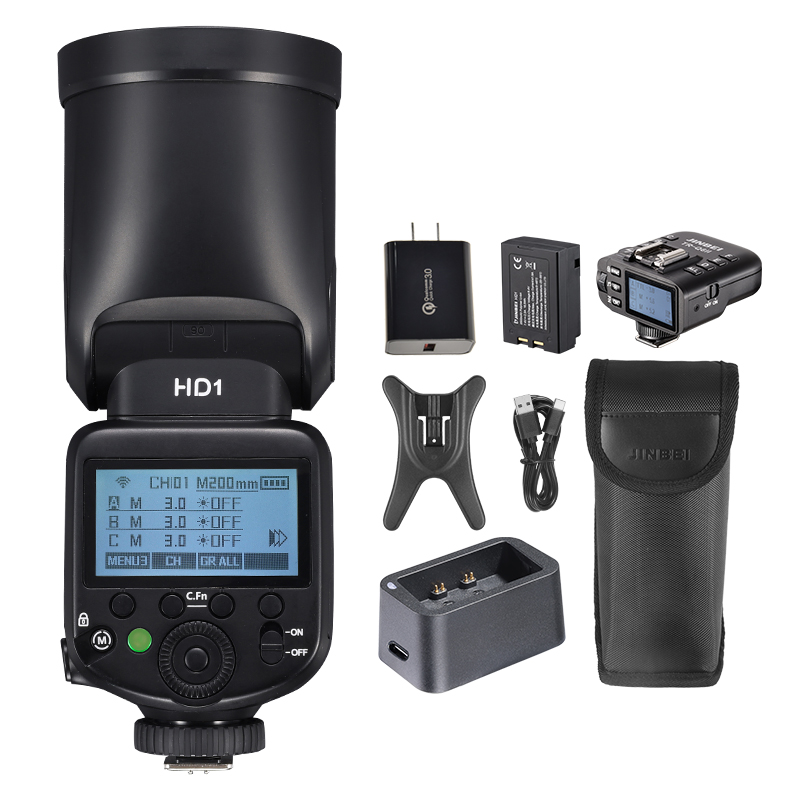 JINBEI HD-1 Camera Flash Light - Outdoor Lighting Kit Photography recension och pris