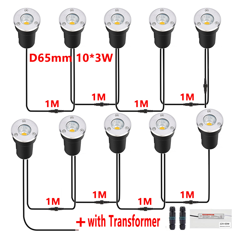 IP67 Waterproof LED Buried Lig - Outdoor Lighting Low Voltage recension och pris