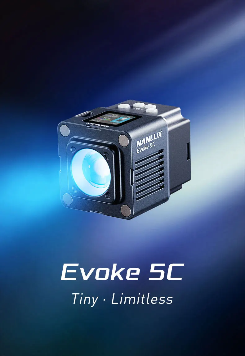 NANLUX Evoke 5C RGB Bi-color L - Outdoor Lighting Kit Photography recension och pris