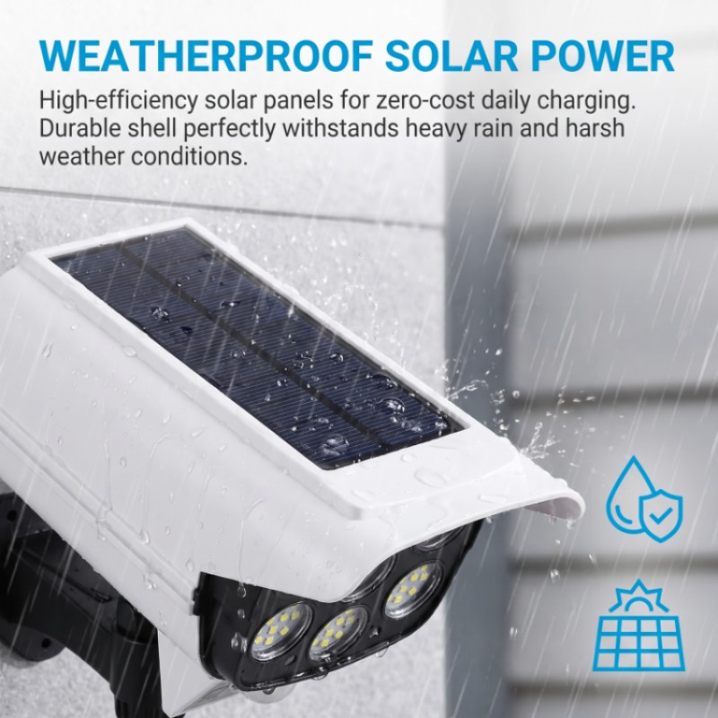 Solar Security LED Flood Light - Dusk To Dawn Bulb recension och pris