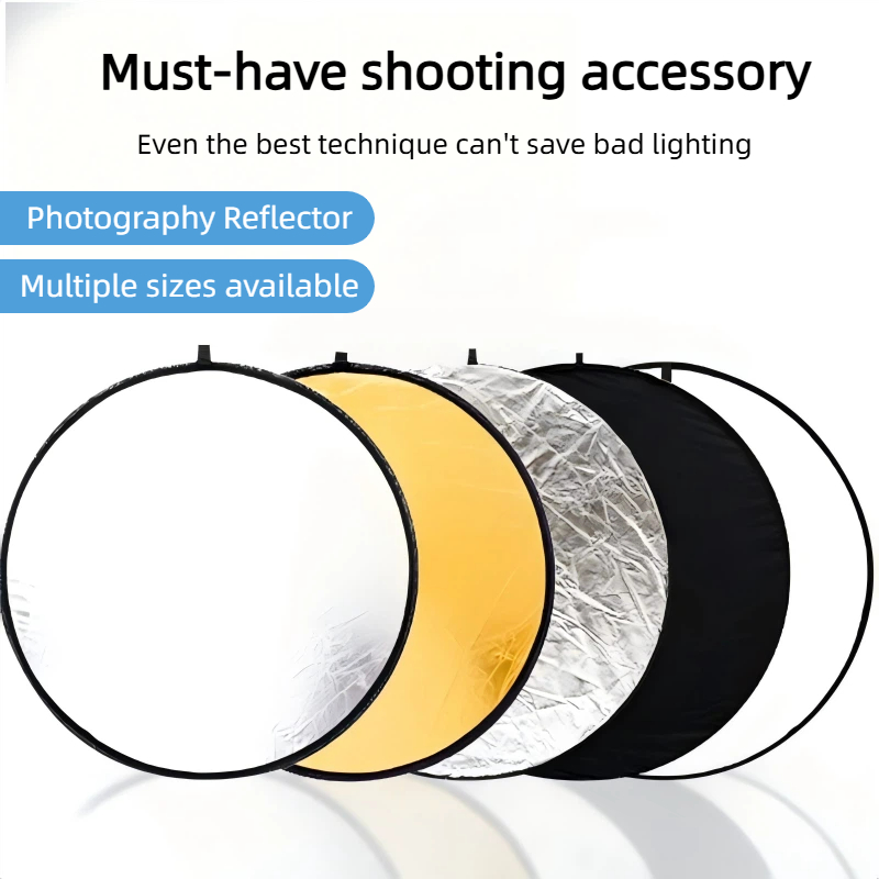 2-in-1 Dual Sided Gold Silver  - Outdoor Lighting Kit Photography recension och pris