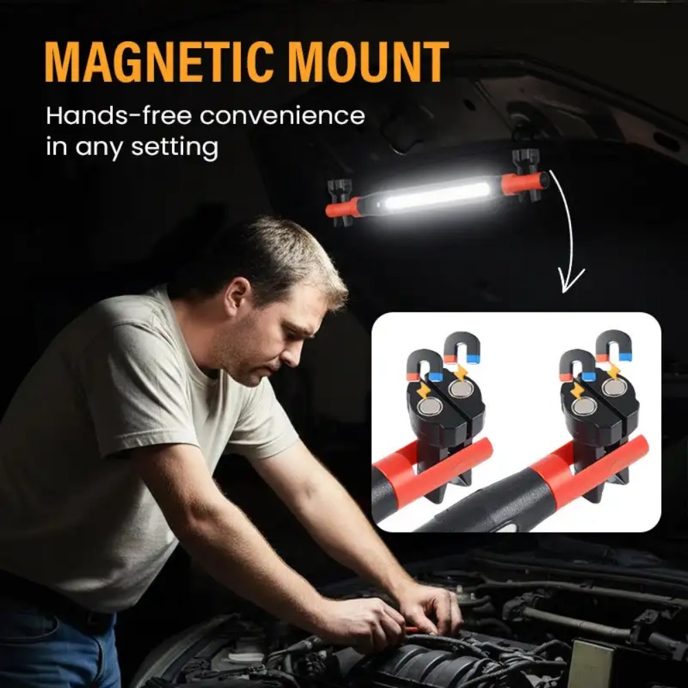 Super Bright Magnetic COB Work - Outdoor Lighting Repair recension och pris