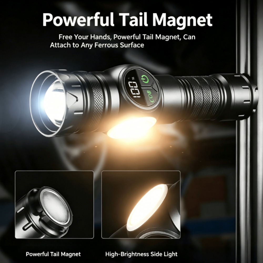 White Light LED Flashlight Typ - Outdoor Lighting Repair recension och pris
