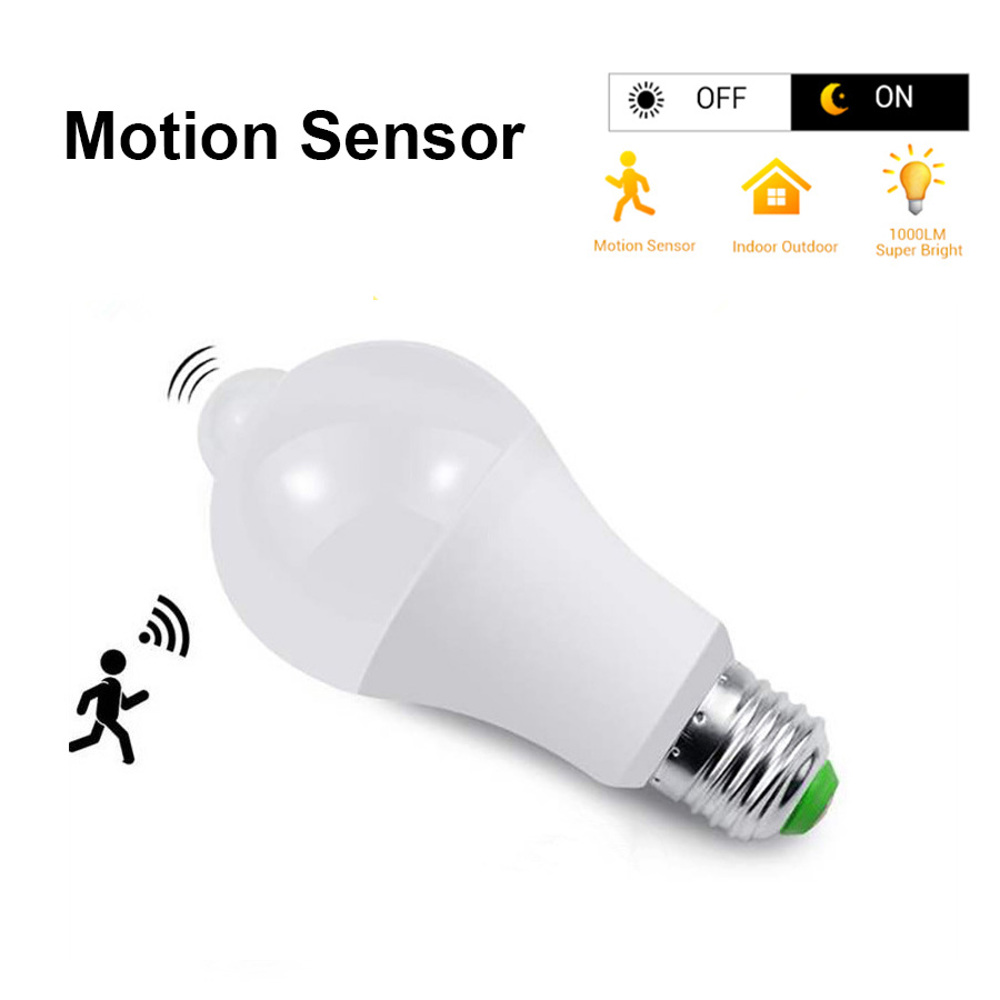 E27 LED Bulb PIR Motion Sensor - Dusk To Dawn Bulb recension och pris