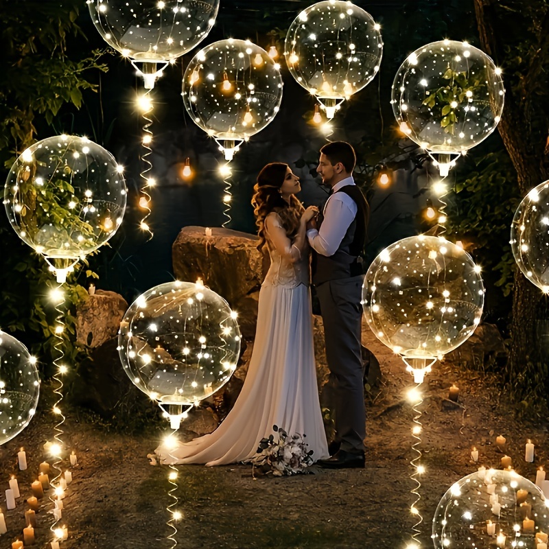 20pcs Set Bobo Balloons with L - Outdoor Lighting Ideas For Party recension och pris