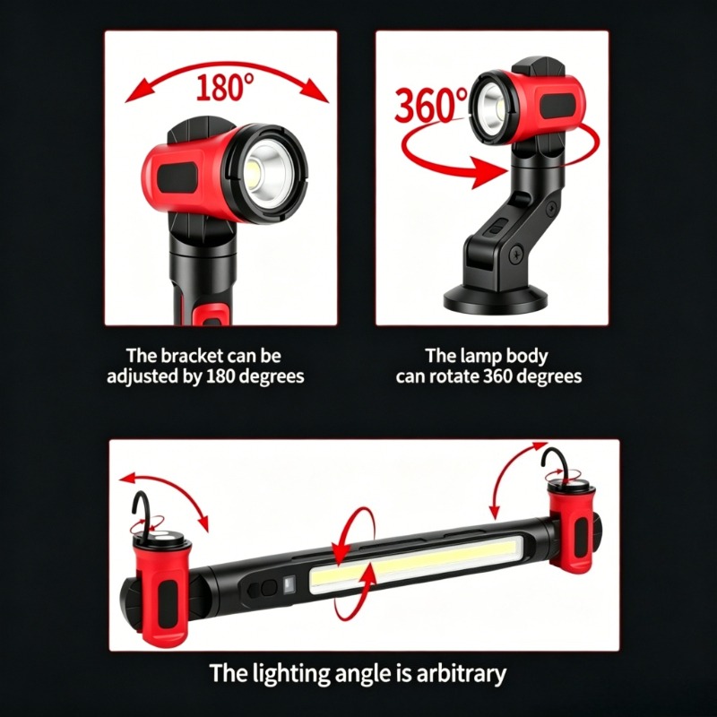 COB Magnetic Work Light Rechar - Outdoor Lighting Repair recension och pris