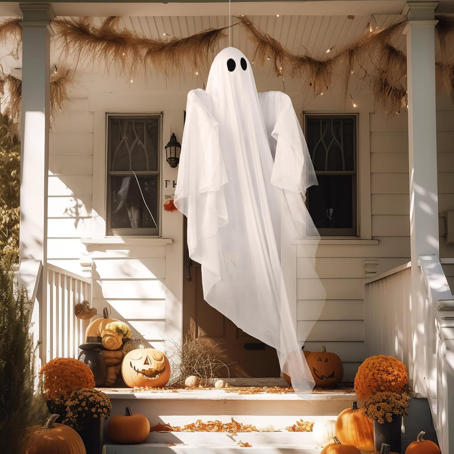 Halloween Hanging Light up Gho - Outdoor Lighting Ideas For Party recension och pris