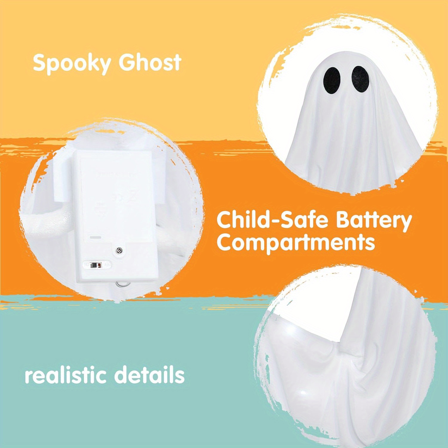 Halloween Hanging Light up Gho - Outdoor Lighting Ideas For Party recension och pris
