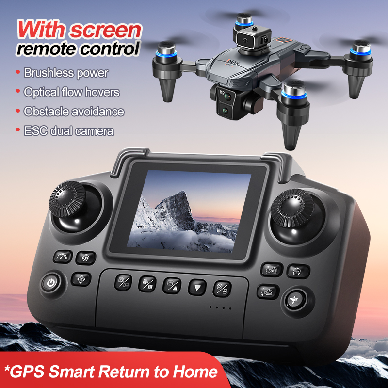 GPS RC Drone With Screen 4K Pr - Outdoor Lighting Electrical Box recension och pris