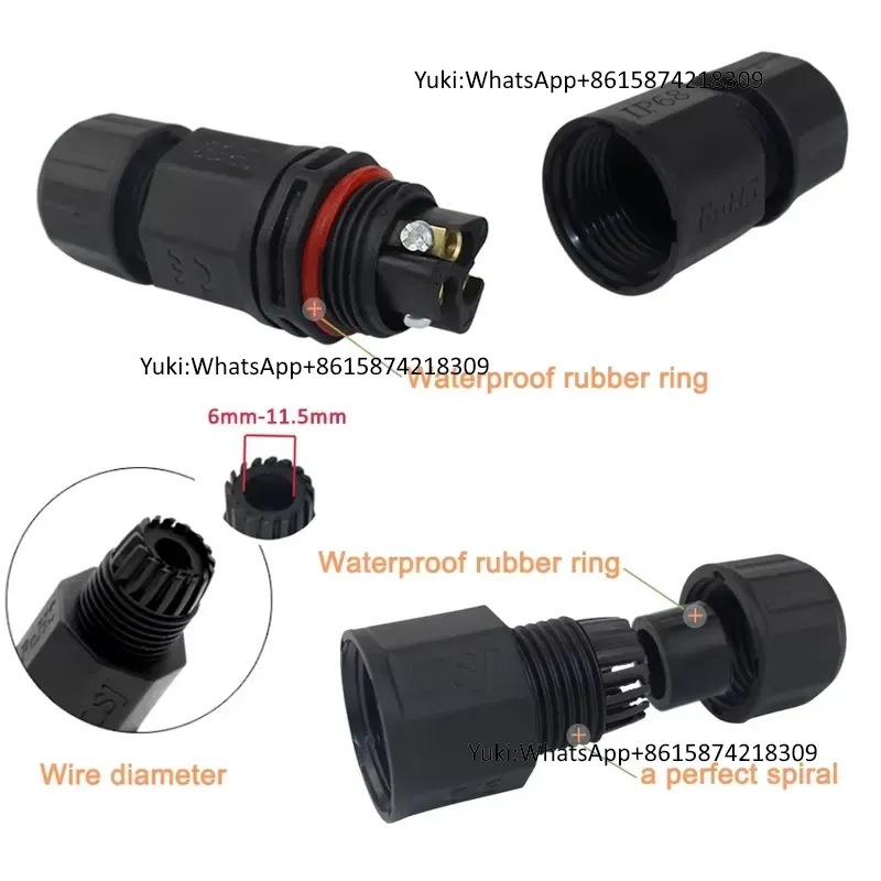 IP68 Waterproof Cable T Tap El - Outdoor Lighting Electrical Box recension och pris