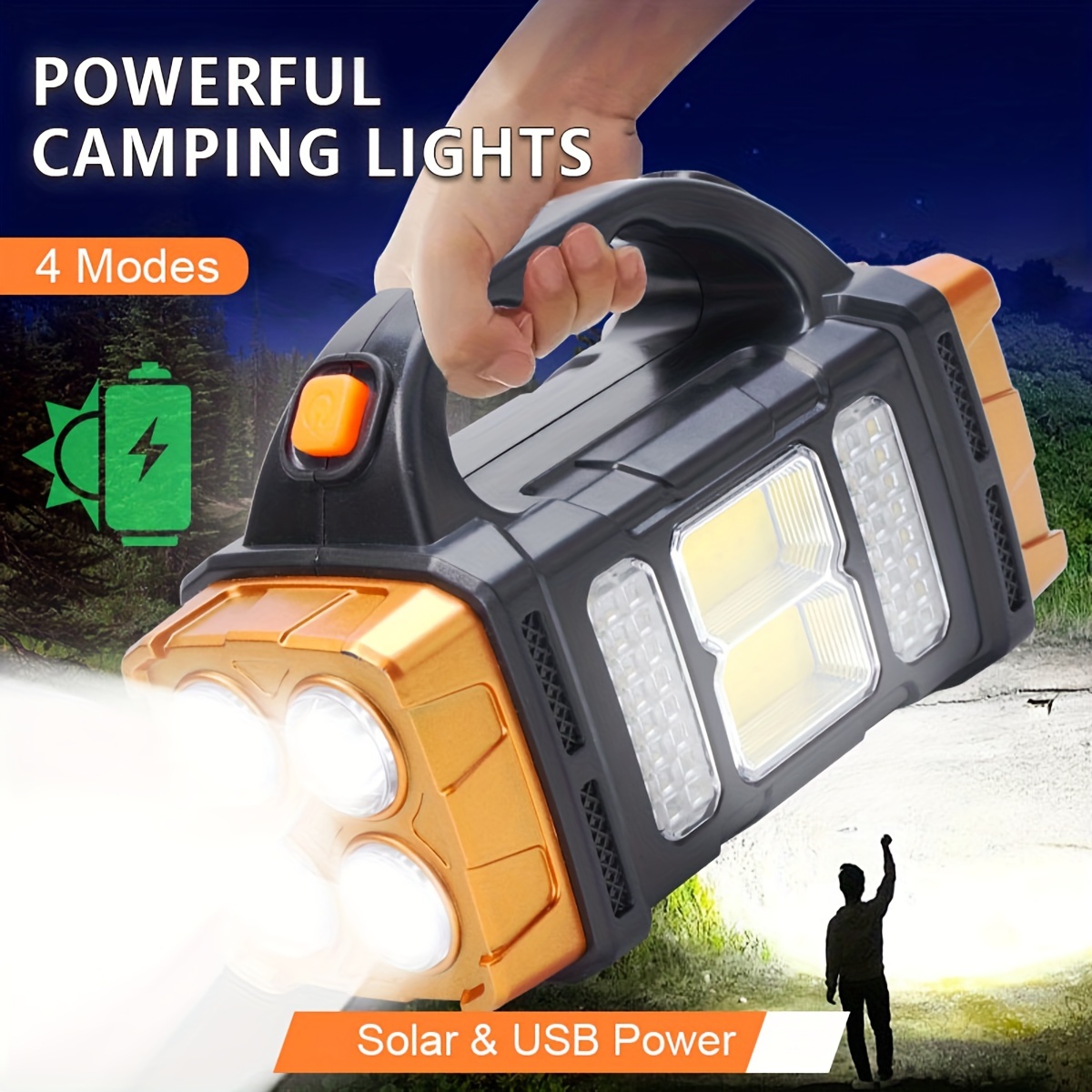 New Upgrade Rechargeable High  - Lighting Fixture Outdoor recension och pris