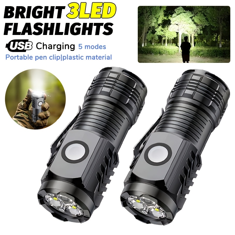 Portable Mini LED Handheld Fla - Lighting Fixture Outdoor recension och pris
