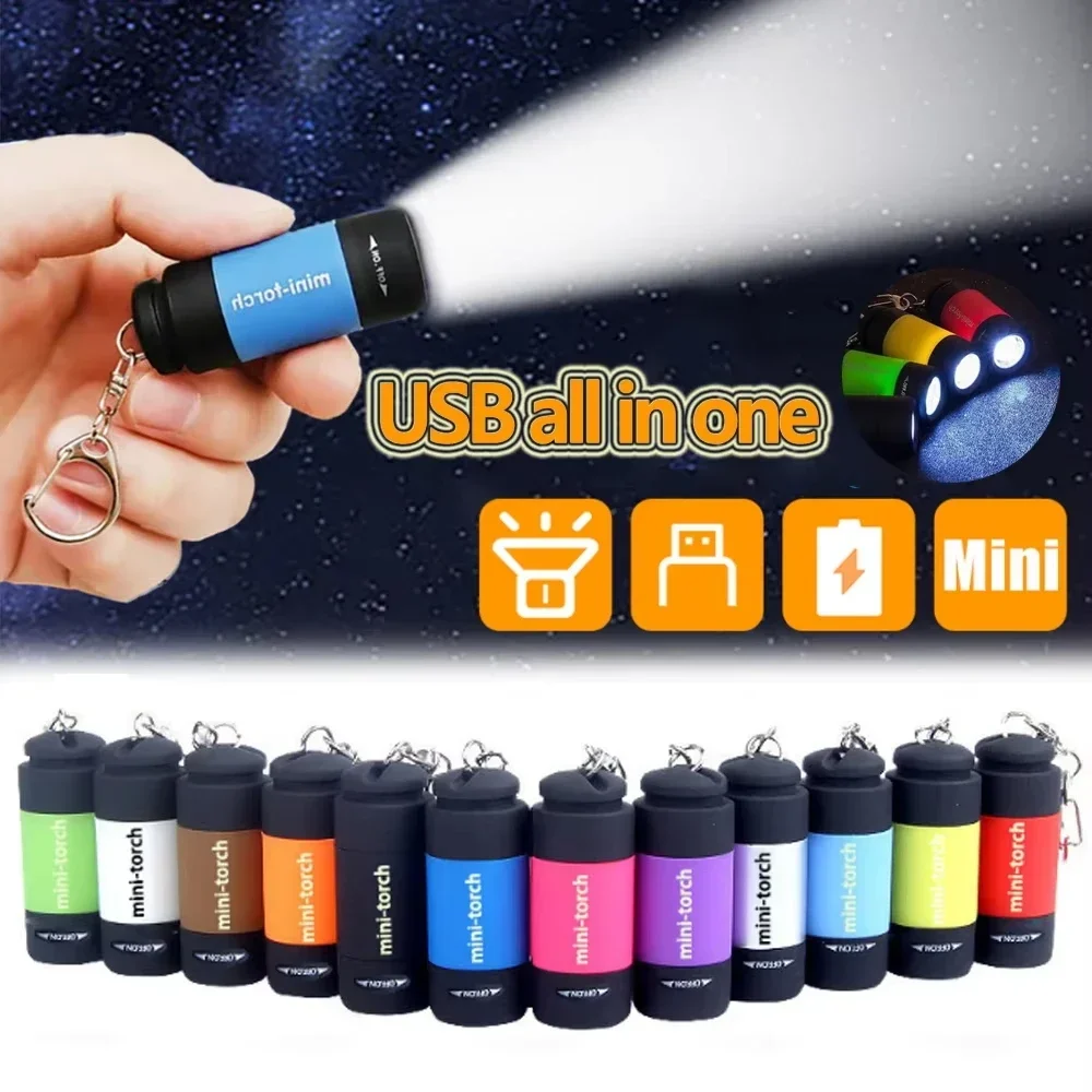 USB Charge LED Flashlight  Mul - Outdoor Lighting Ideas For Party recension och pris