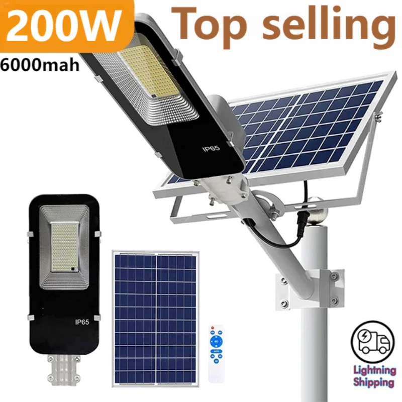 200W Powerful Solar Light Outd - Dusk To Dawn Bulb recension och pris